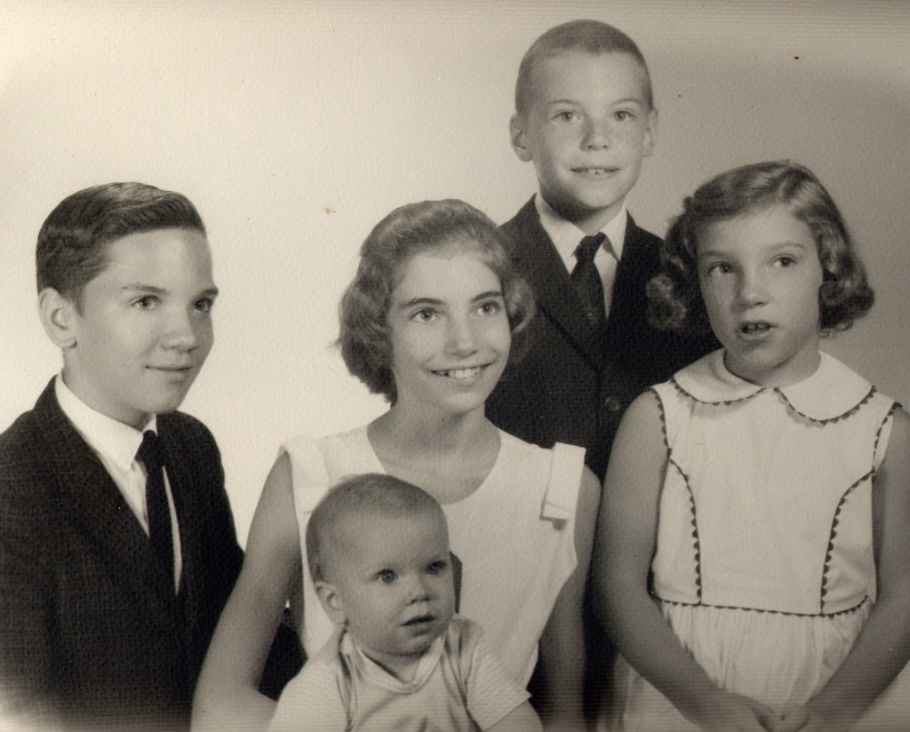 Randall Jimerson with his siblings. Photo credit: Special 