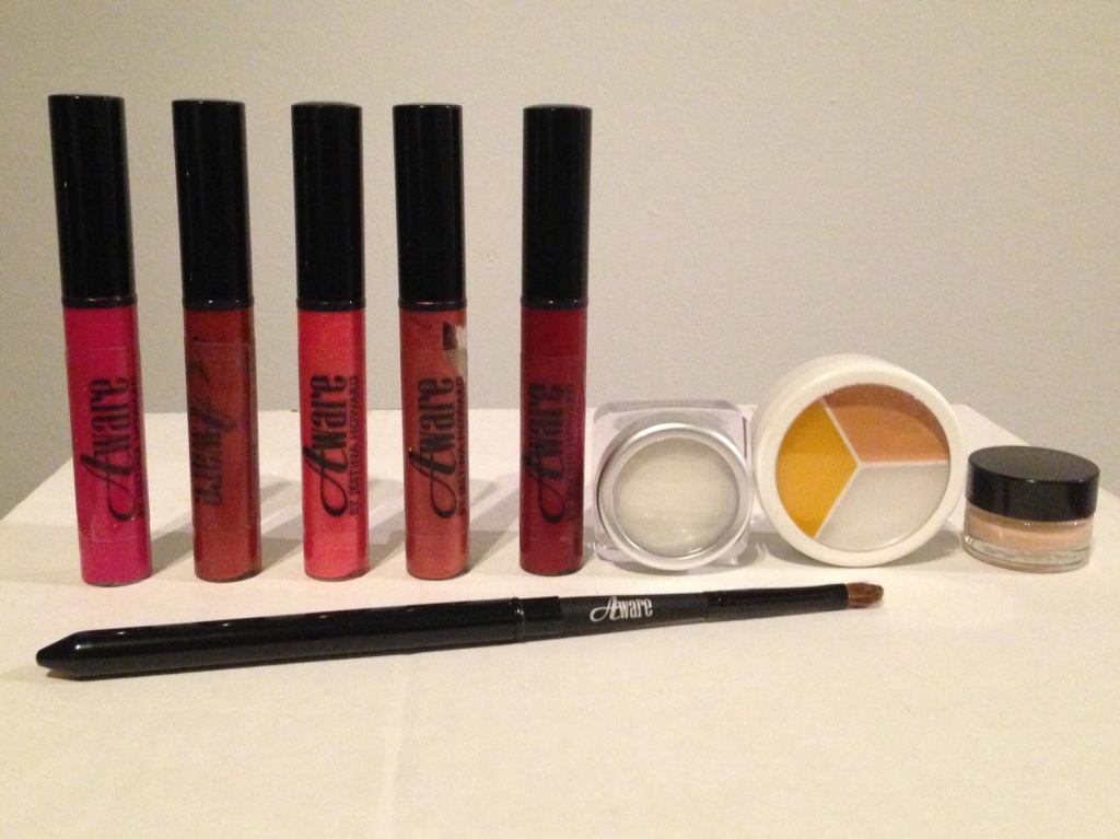 Lip products from Aware Cosmetics. (Photo: Special) 