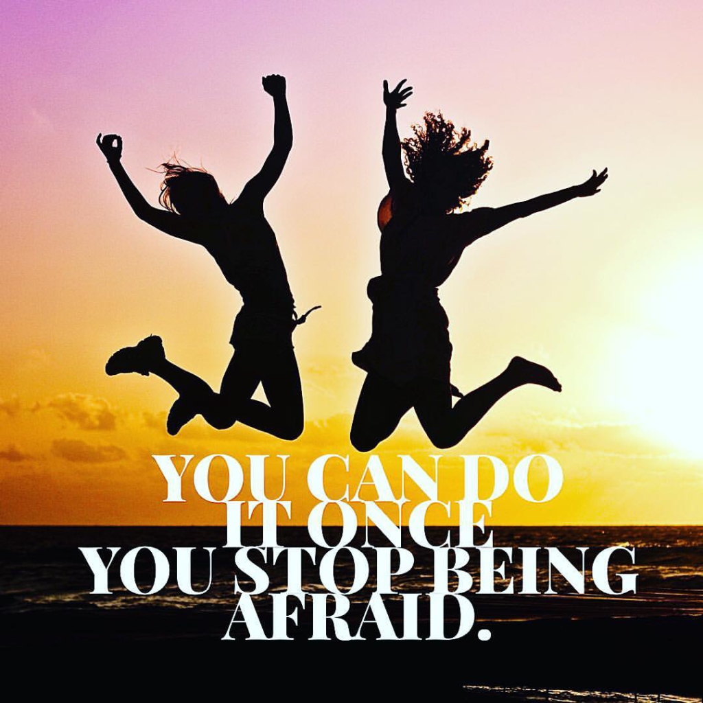 Are there things you REALLY want to do in life, but you put them off because you are scared? How much longer are you going to be a prisoner to fear? At some point, you have to break the chains of fear and just jump. Your destiny awaits. Remember this: You can do it if you stop being afraid.