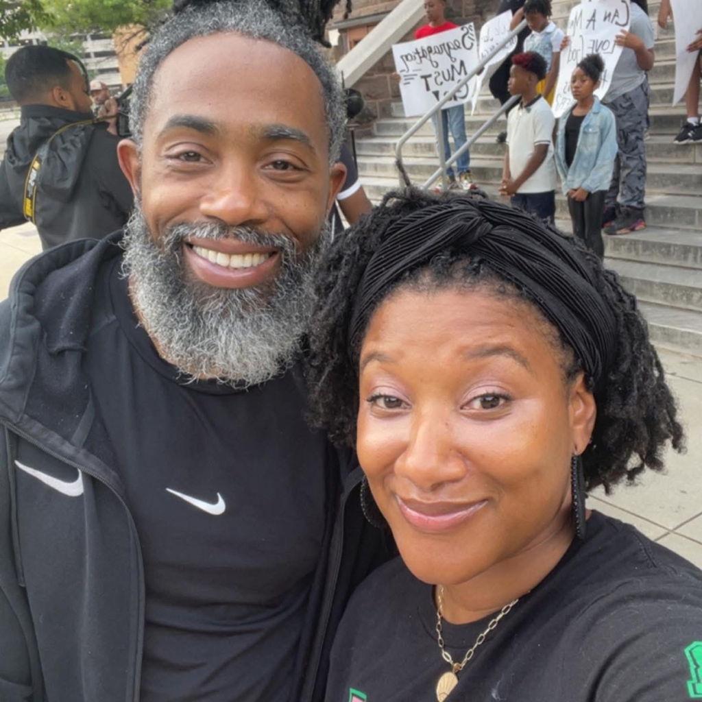 Clem Summers and Tanesha Sims-Summers of Naughty But Nice Kettle Corn. Co. (Photo from Tanesha Sims-Summers' Facebook page.) 