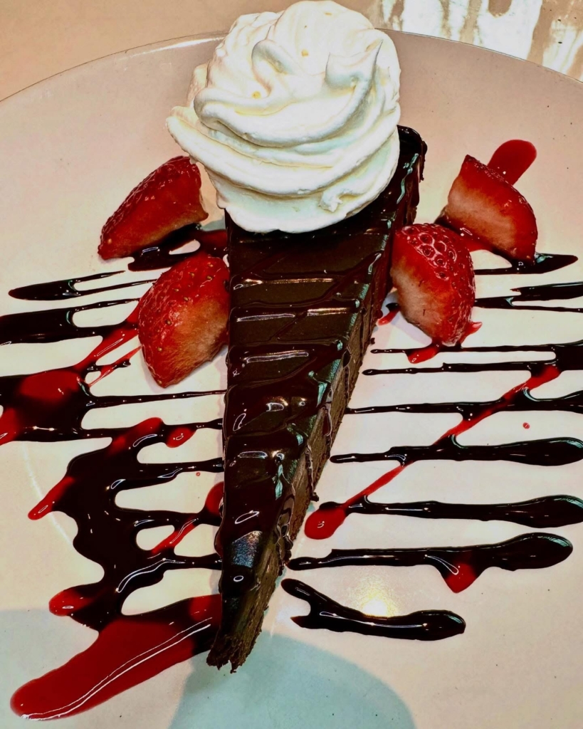The chocolate torte from the new cafe at the Birmingham Museum of Art. (Photo by Chanda Temple) 