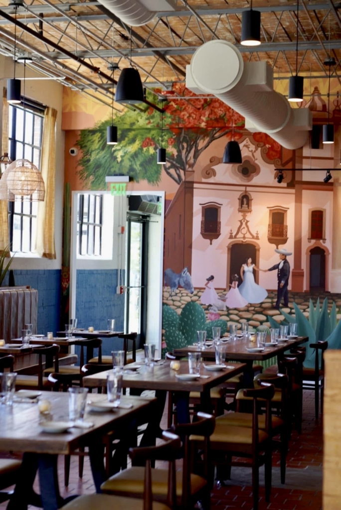 An interior look at one portion of De Nada, which can seat over 100 people. (Photo provided by De Nada) 