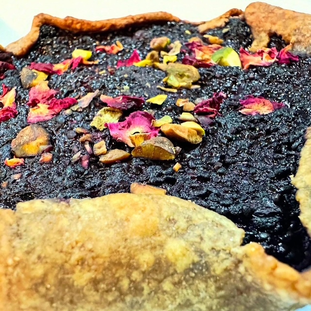 Blueberry galette from Abadir's. (Photo by Chanda Temple)