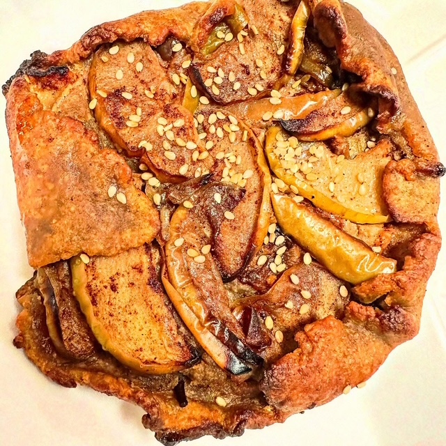 Apple galette from Abadir's. (Photo by Chanda Temple)