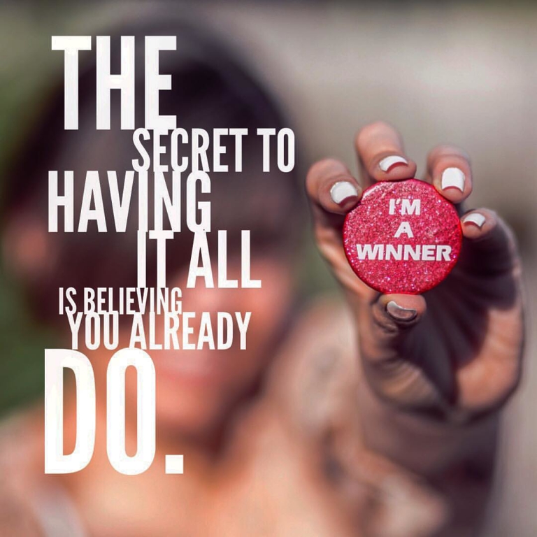 You can have it all. It all starts with whether you believe it.