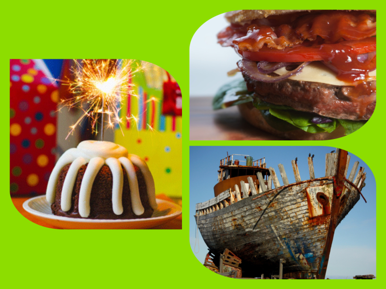 Motivation Monday: How burgers, bundt cakes and broken pieces made my birthday