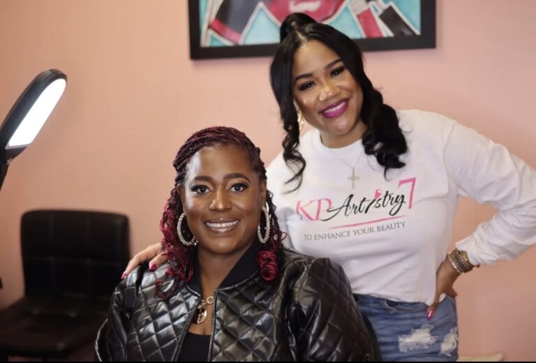 Birmingham make-up artist Katasha Thomas-Peterson gave breast cancer survivor Arica Etheridge a free makeover in 2025.
